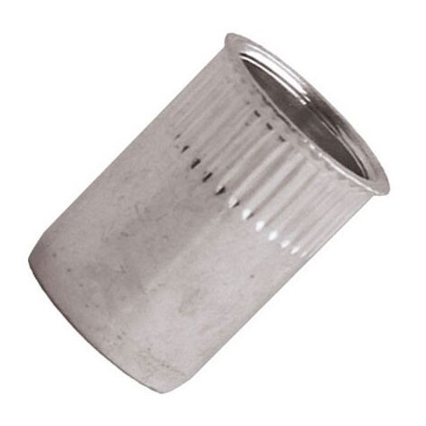 Ecrou à sertir crante inox tr sbox - Longueur : 11,5 - Conditionnement : 200 - Percage : 7 - Diametre : M 5 - SCELL IT