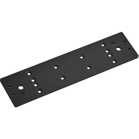 Plaque de montage pour TS 91 noir - DORMA - 41000219 (1/2)