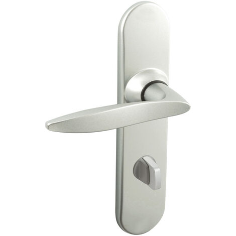 Ensemble sur plaques TWIST petit model condamnation finition chromé velours - VACHETTE - 069128 (1/2)