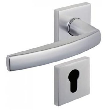 Ensemble sur rosace carrée CITYZEN 6421 anodinox bec de cane - VACHETTE - 080239 (1/3)