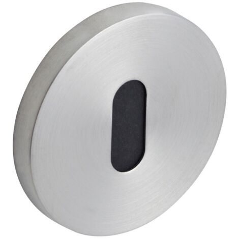 Paire de rosace clé L inox pour OVALIS - VACHETTE - 080882 (1/2)