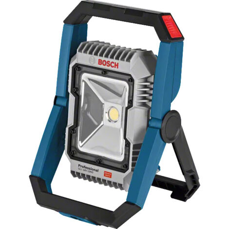 Bosch – Projecteur portatif 18V – 1900 Lumen – Autonomie jusqu’à 8h – Inclinaison réglable – Pour chantiers humides et terrains accidentés