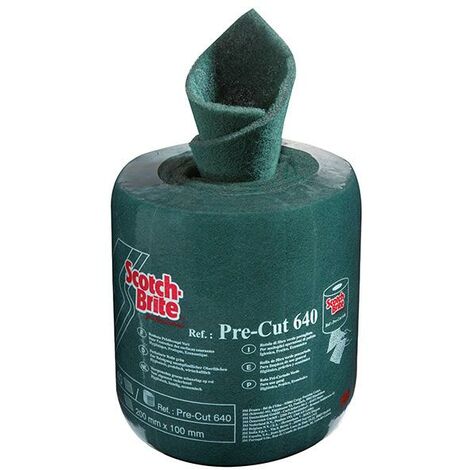 3M – Rouleau abrasif de ponceuse 200 x 100mm grain 40 pour surfaces irrégulières – Lot de 40 pièces – 11167