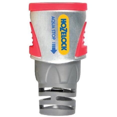 HOZELOCK Raccord AquaStop Pro pour tuyau de ø 15 mm et ø 19 mm