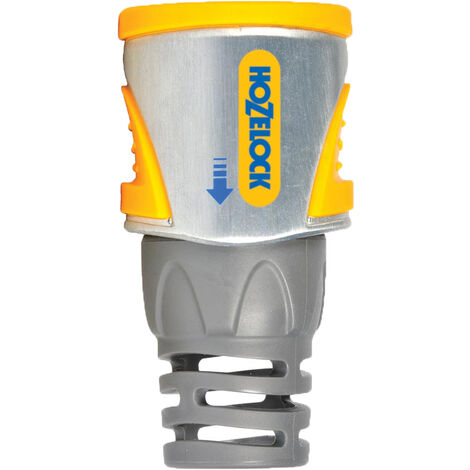Hozelock – Raccord rapide fin de tuyau métal 12,5 à 15mm – Alliage de zinc – Installation facile – Pression 10 bars – 2030P0000