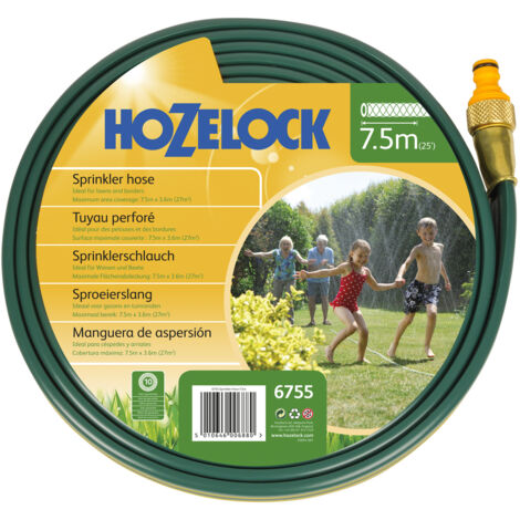 Tuyau d arrosage plat perforé 7,5m HOZELOCK 6755P0000