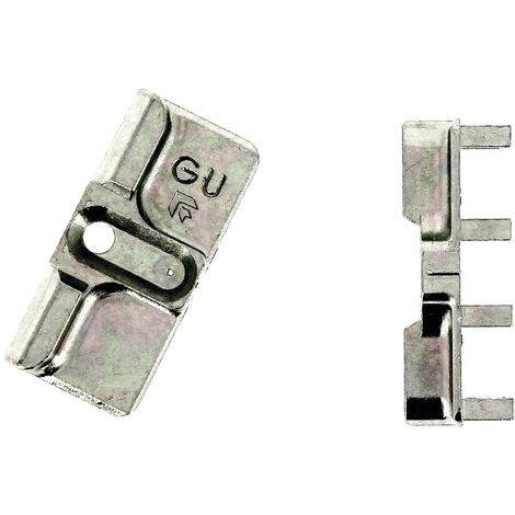 Ferco Gâche Galet blanc pour porte et fenêtre