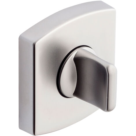 Paire de rosaces 6425 Muze BEZAULT - Platine aspect inox - Bec de cane WC - 865971