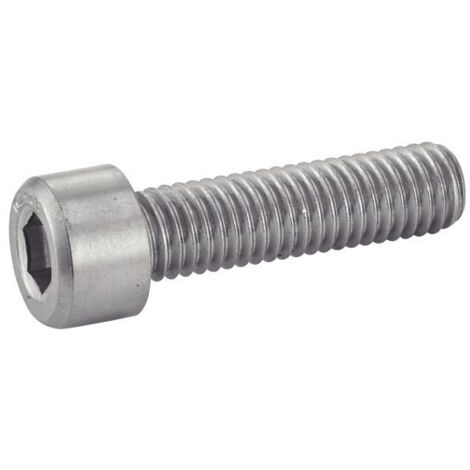 Vis à métaux tête cylindrique six pans creux - Inox A2 2,5x16 mm - Boîte de 200