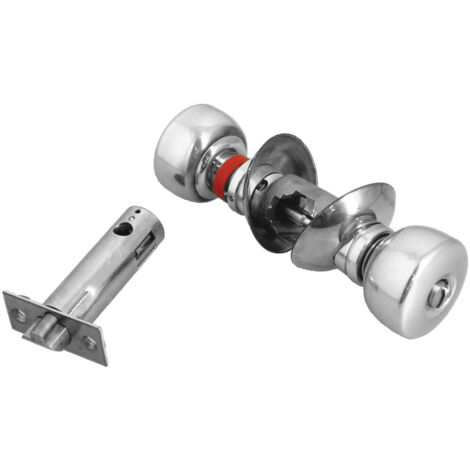 Serrure tubulaire V6526 axe 63,5mm bouton standard inox - VACHETTE - 19295000 (1/3)