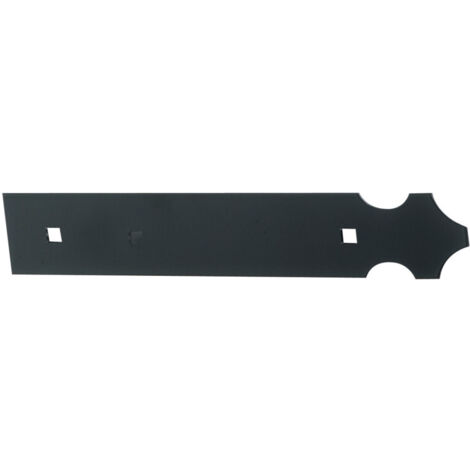 Contre penture aluminium noir longueur 370mm TORBEL 11PAC3J