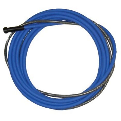 Gaine guide-fil acier jaune 4m pour fil de 1,2/1,6mm - ABRICOR BINZEL - 124.0042