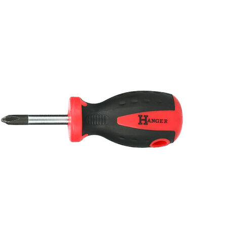 Tournevis boule cruciforme PH1 L.105mm HANGER 131041 (1/4)