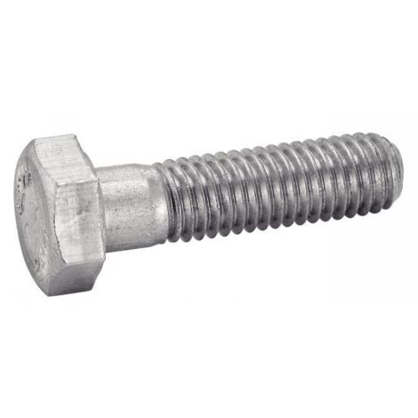 Vis à métaux tête hexagonale - Filetage partiel - Inox A2 16x170 mm - Boîte de 10
