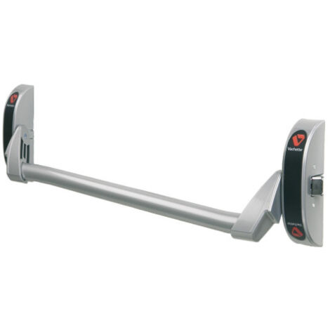 Fermeture antipanique Cross-bar 1 point longueur 1000mm CFPF gris - VACHETTE - 18368000
