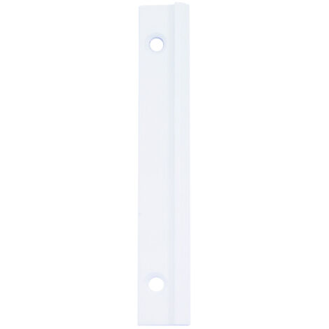 Gâche 6154 hauteur 120mm blanc RAL9010 - LA CROISEE DS - DS6154-036