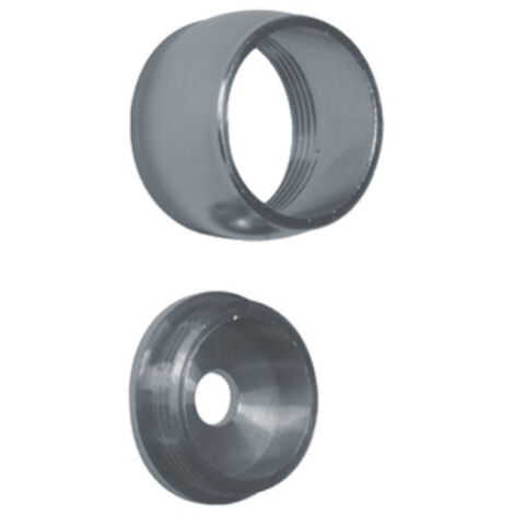 Piton d'embrasure diamètre 18mm en laiton chromé - DUVAL - PIT18S03