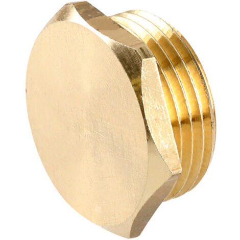 Bouchon mâle 15/21 laiton -GARIS - D03004B (1/3)