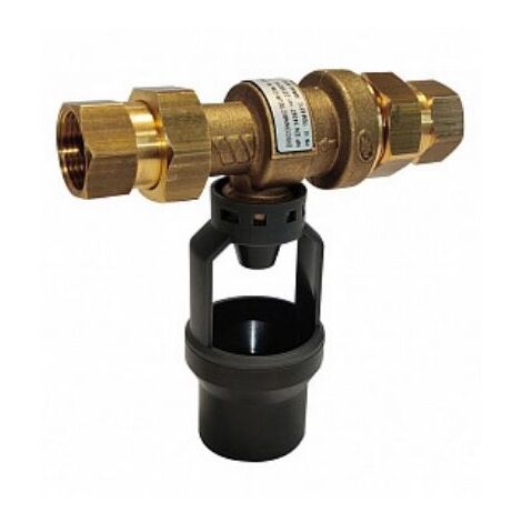 Watts – Disconnecteur hydraulique CA9C 20 x 27 mm – Double clapets anti-retour – Soupape de décharge – Laiton NDZ anti-corrosion