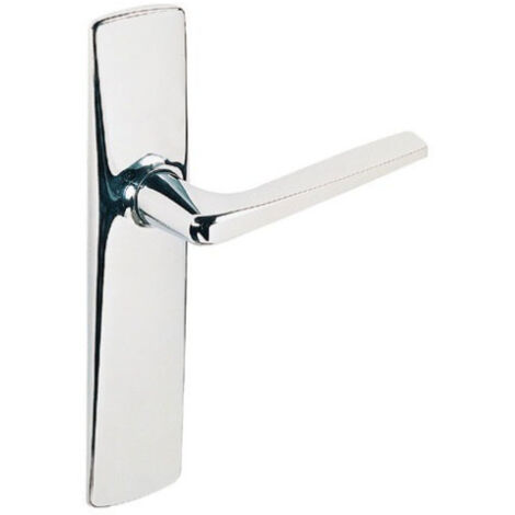 Ensemble de poignées de porte palière RIV JUNIOR Chromé - ASSA ABLOY BEZAULT Droite                                                     70          Chromé                              Clé I