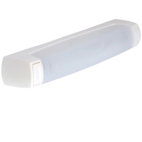 L'Ebenoid – Applique murale LED 75 W – Diffuseur polycarbonate opale – Indice de protection IP24 – Lumière douce pour salle de bain