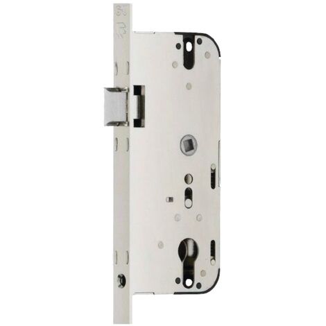Ferco – Serrure à larder DECENA pêne 1/2 tour ajustable 40mm entraxe 70mm – Verrouillage par relevage – Compatible anciennes crémones - G-46520-00-0-1