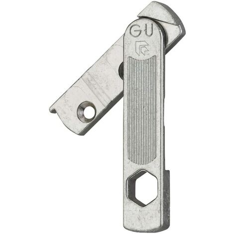 Ferco – Entrebâilleur REHAU S729 gauche blanc – Coulisseau acier pour fenêtres – Résistant aux intempéries – G1982102L1