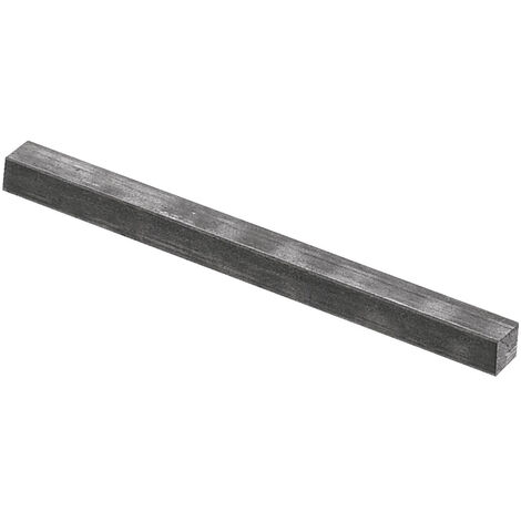 Tige carrée lisse 7mm de longueur 1000mm en acier brut - DUVAL - 34-1001-4700