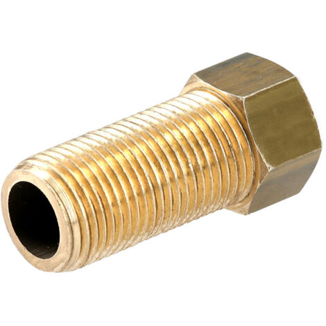 Mamelon long mâle femelle 40mm 15/21 laiton - GARIS - D04603B (1/3)