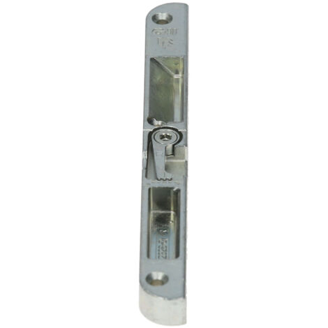 Ferco – Gâche pour crémone 190mm à défoncer – Finition ferGUard pour bois – Résistance accrue contre effraction – G2282601R1