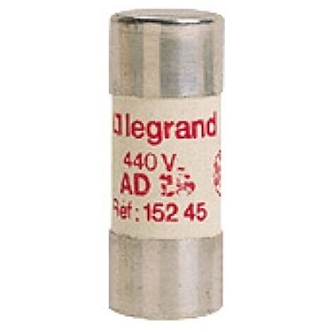 Legrand – Fusible cartouche cylindrique 22x58mm – 60A – Pouvoir de coupure 32kA – Pour utilisation ERDF