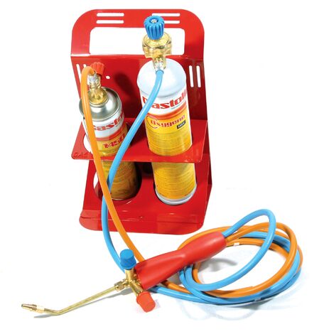 Castolin – Chalumeau soudeur bi-gaz 3000 FLEX – Flamme oxyacétylénique – Température 3050 °C – Compact pour brasage précis