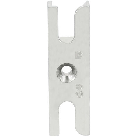 Ferco – Gâche pour crémone PVC 13mm – Compatible avec profils champignon – Installation rapide – E223750001 (1/6)