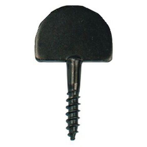 Dardenne droite à visser diamètre 7mm finition noir - TORBEL - 710566
