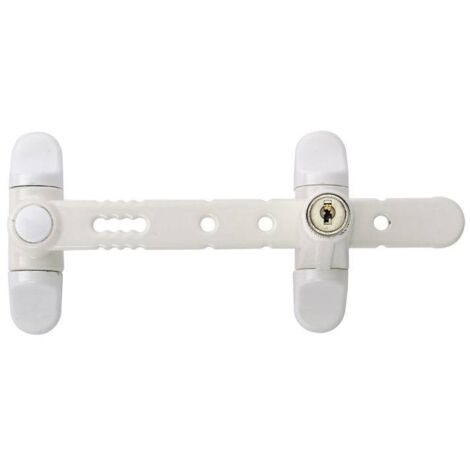 Entrebaîlleur à clé AIRLOCK pour fenêtre couleur blanc SOCONA L6C