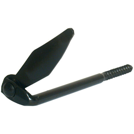 Tourniquet marseillais à vis bois 10x180mm cataphorèse noir - TORBEL - 9410184
