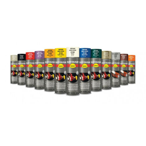 Couche de finition Hard Hat Ral-couleurs bleu national RAL 500ml - RUST-OLEUM - 2125