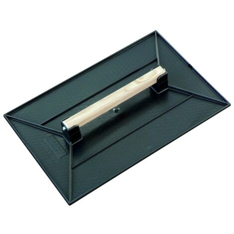 Taliaplast – Taloche plastique rectangulaire 42x28cm – Plateau alvéolé pour finition précise – Pour ciment et plâtre – 300401