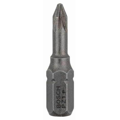 Bosch – Embouts de vissage PZ1 25mm pour vis Pozidriv – Acier modifié S2 – Lot de 3 – 2607001554 (1/10)