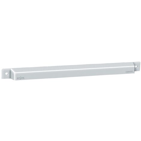 Anjos Ventilation – Capuchon de façade CAVM – Bouche VMC 295mm – Hauteur 20mm – Épaisseur 18mm – Couleur blanc