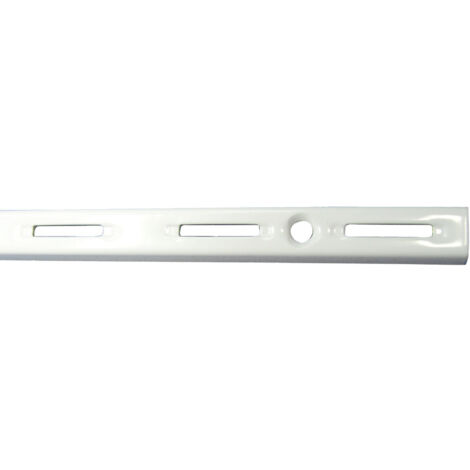 Crémaillère simple blanc entraxe 50mm blanche 2000mm - MONIN - 526110