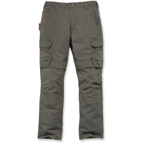 Pantalon CARHARTT Steel Cargo Taupe T.38 - 103335TARMAC-W30/L32 (1/3)