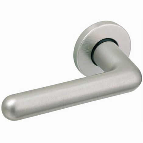 Béquille double aluminium GOLF sans rosace - ASSA ABLOY BEZAULT                                                                Argent (1/5)