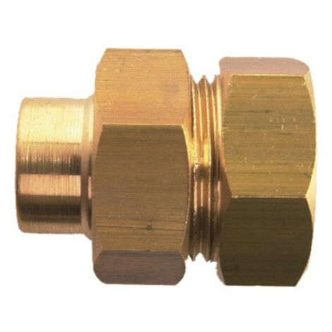 Raccord 3 pièces union joint cônique femelle 33x42 28 GARIS D15513B (1/3)