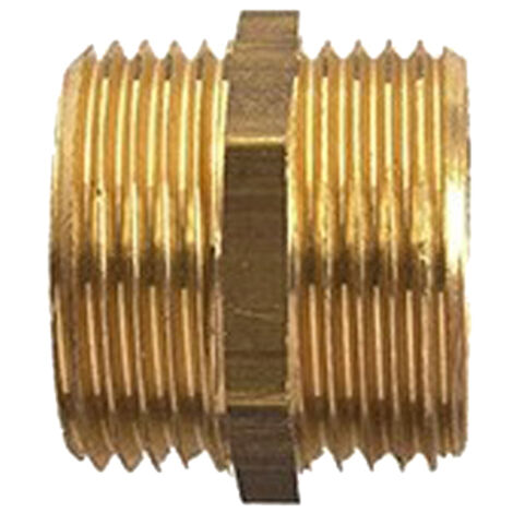 Mamelon double mâle 40 49 laiton GARIS D04007B (1/3)