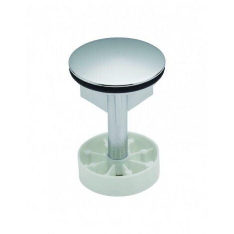 Blanc Habitat – Clapet à ailettes pour bonde de lavabo D39 en laiton chromé – Étanchéité renforcée – Installation rapide – Compatible avec tirette verticale (1/3)