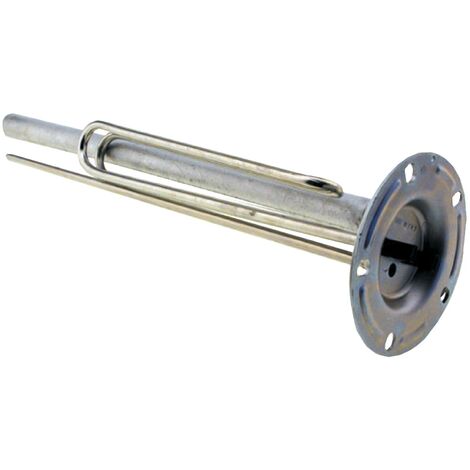 Ariston Group – Résistance blindée 816098 2500 W – Bride 5 trous – Anode incluse pour protection contre l'entartrage – Compatible chauffe-eau Ariston