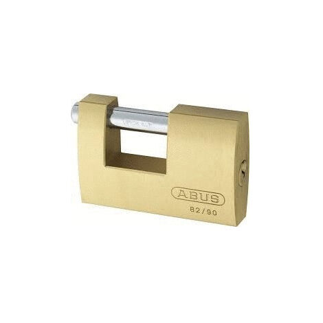 Cadenas rectangulaire laiton 82 - ABUS                                                                                90,5