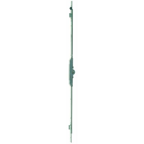 Ferco – Crémone coulissante simple pour verrou 7,5mm longueur 600mm – Fouillot 7,5mm – 2 galets – G153830601