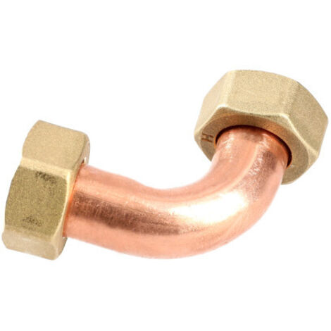 Raccord fou femelle coudé 15X21 laiton - GARIS - D09701B (1/3)